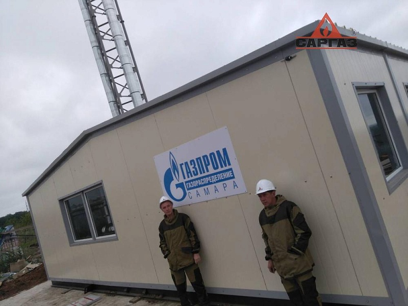 Блочно-модульная котельная установленной мощностью 4020 кВт для нужд Газпром Газораспределение Самара - фото №5